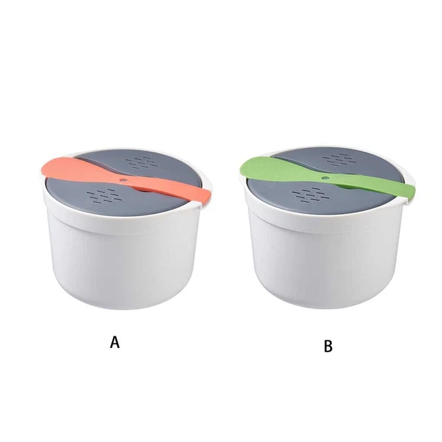 Microwave Oven Rice Cooker Steamer Pot Household Cookware Cooking Tool