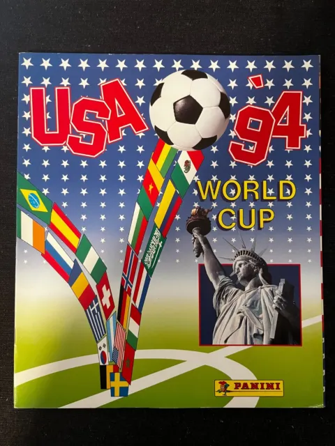 Panini Empty Album Vide World Cup Usa 1994 94 Foot Good Condition Rare 2