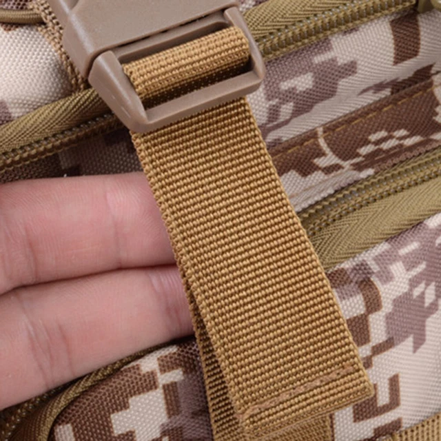 Sac de pêche portable en plein air Sac de taille multifonctionnel à côtés 9