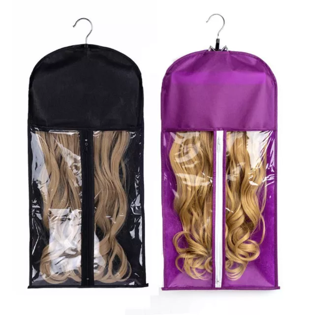 Dust Proof Organizer Hair Extensions Hanger Wig Holder Wig Storage Bag