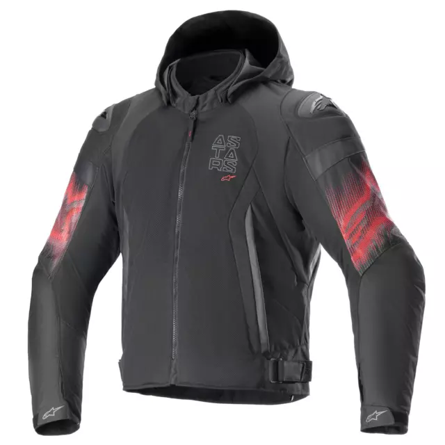 Alpinestars Zaca Air Venom Waterproof Jacket - Black/Bright Red