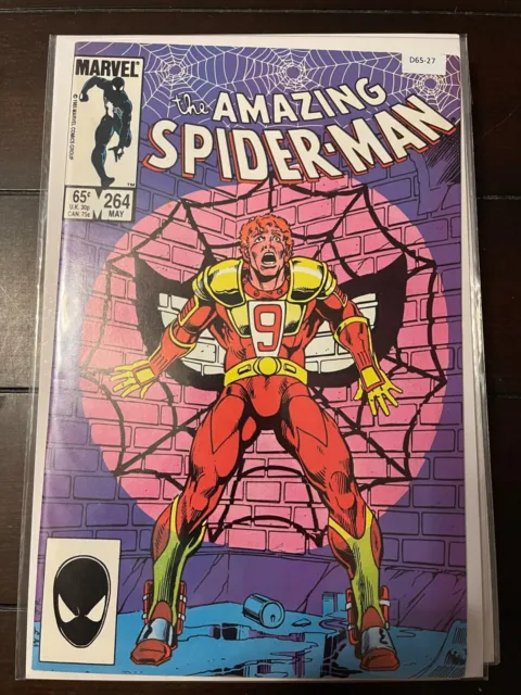 Amazing Spider-Man 264 Vol 1 High Grade 9.0 Marvel Comic Book D65-27