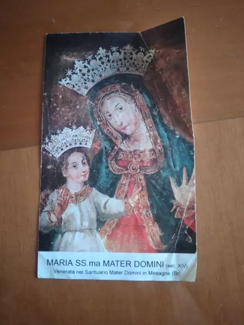 MARIA SS.ma MATER DOMINI , Mesagne ( BR) Santino Preghiera Intercessione