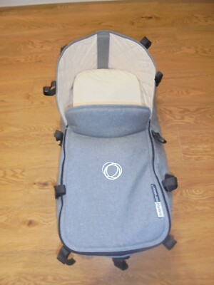Bugaboo Cameleon Blu Navy navicella culla con materasso trapuntato e Grembiule 