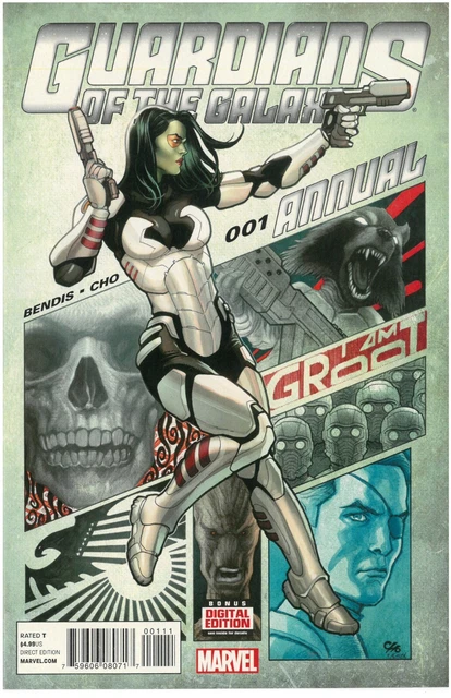 Guardians of the Galaxy Annual #1 Gamora  Frank Cho Cover, Marvel
