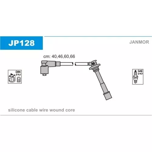 JANMOR Kit de câbles d'allumage pour TOYOTA JP128
