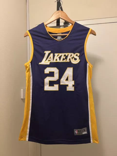 Med +2 Length Kobe Bryant Adidas LA Lakers Hardwood Classic Jersey