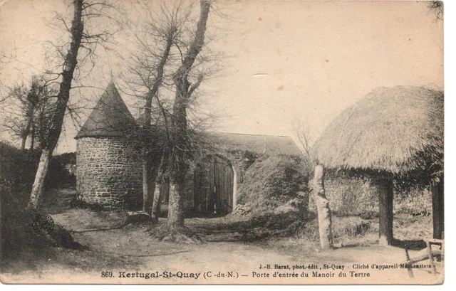 22 LOUGUIVY PLOUGRAS RUINES DU MANOIR DE KEROUE