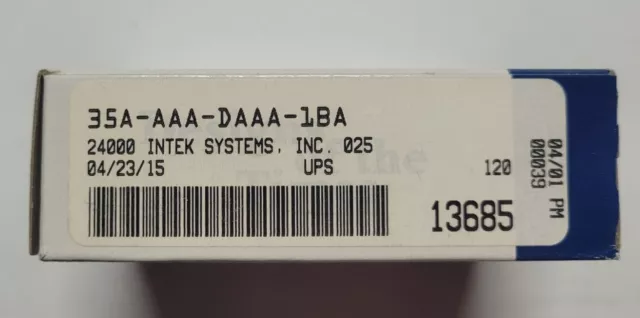 New MAC 35A-AAA-DAAA-1BA 35AAAADAAA1BA