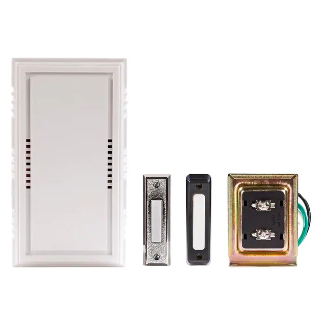 DOOR BELL CHIME Deluxe Contractor Kit Doorbell Transformer Hard Wired 2
