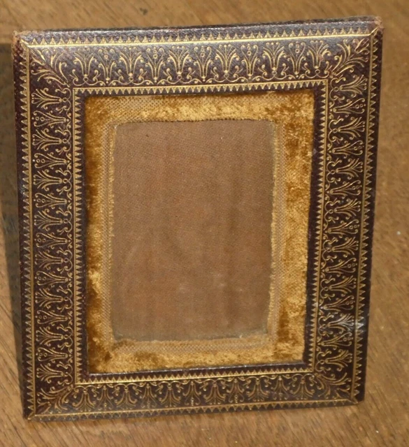 Cadre Photo Ancien Style Napoléon III En Bronze/laiton - Taille XXL - N°13 - À Poser Ou Suspendre