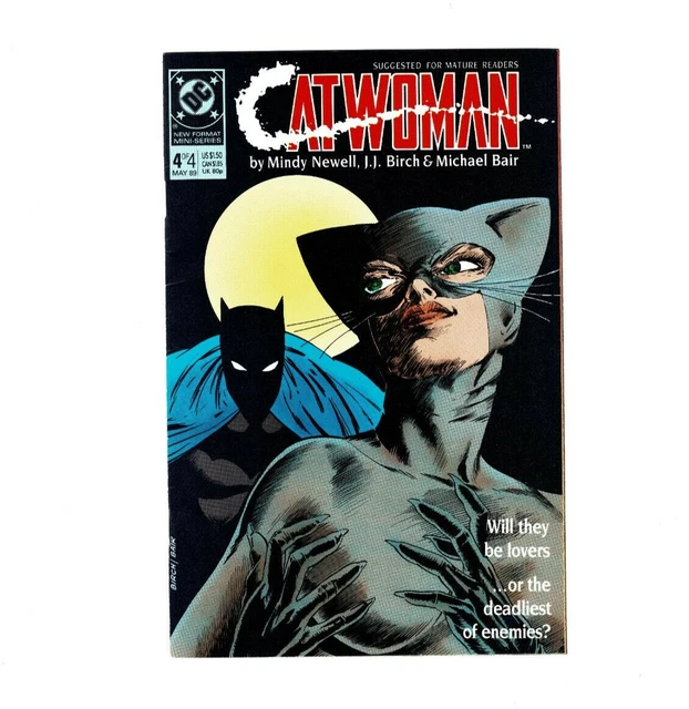 Catwoman #4 DC Comics May 1989 Book 4/4 Mini-Series