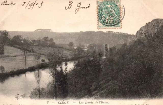 CPA 14 - CLECY (Calvados) - 6. Les Bords de l'Orne