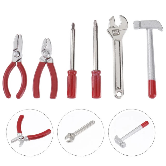 Alloy Mini Hammer Child Pretend Play Repair Tools Kids Toys