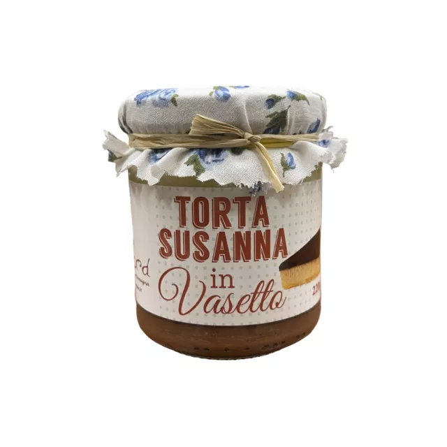 Amarcord La Romagna Dolci in Vaso al Cucchiaio TORTA SUSANNA in Vasetto 220 gr