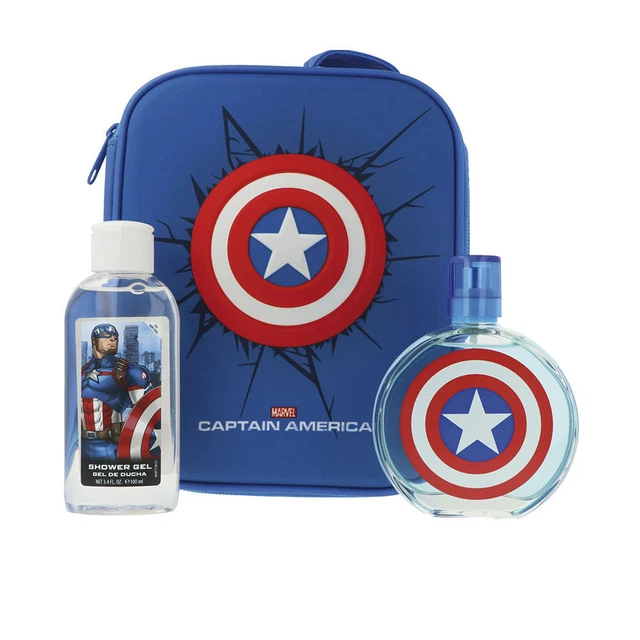 Bain et hygiène pour enfants Cartoon unisex CAPTAIN AMERICA SAC LOT 2 pz