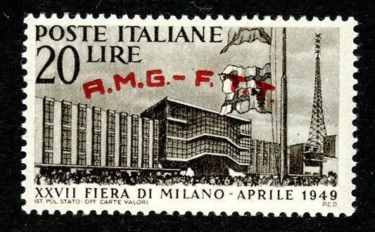 AMG Free Territory of Trieste (FTT) Scott 35 MNH