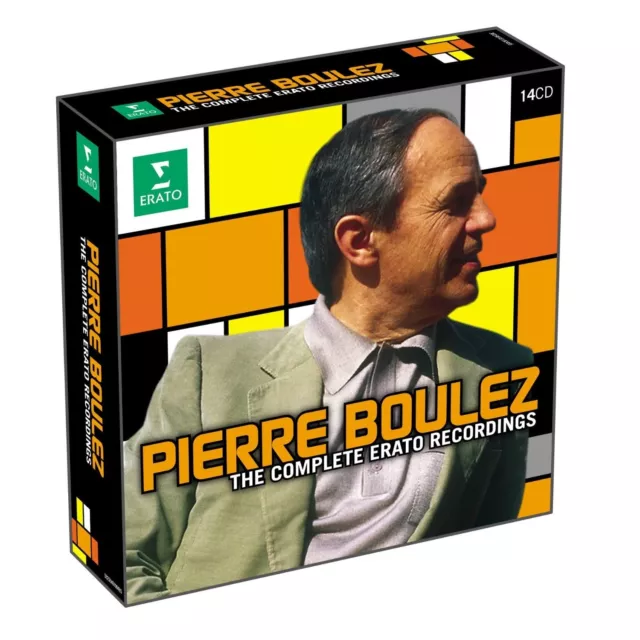 Pierre Boulez-The Complete Erato Recordings 14 Cd Neu