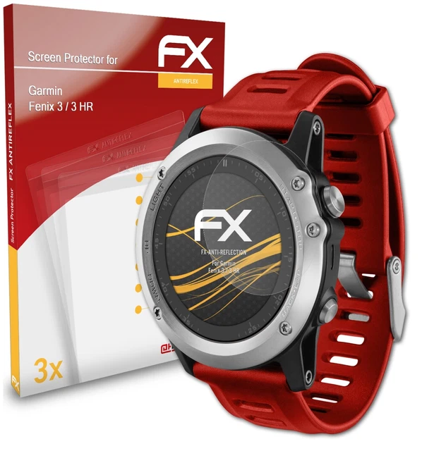 atFoliX 3x Film Protection d'écran pour Garmin Descent Mk3i 51mm mat&antichoc