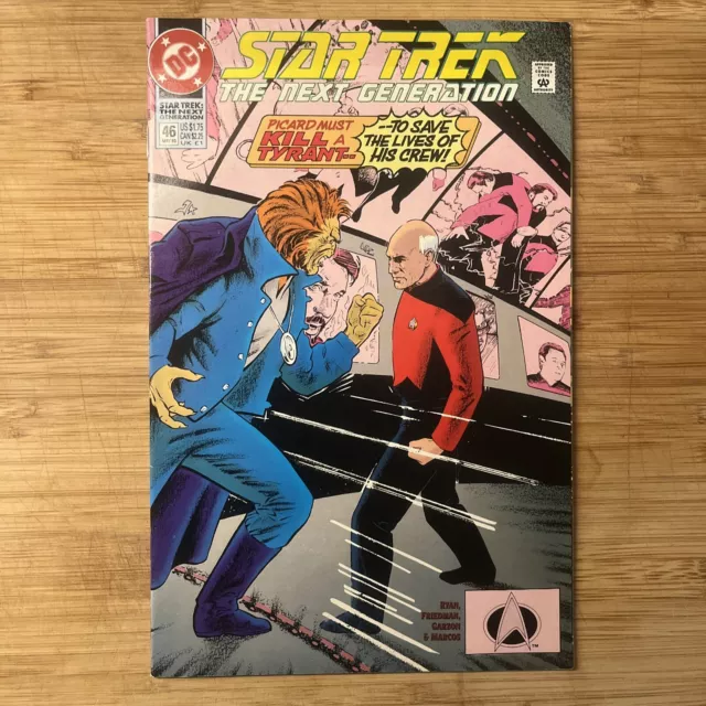 Star Trek: The Next Generation #46 (1993) DC Comics 9.4 NM (1st Addition)
