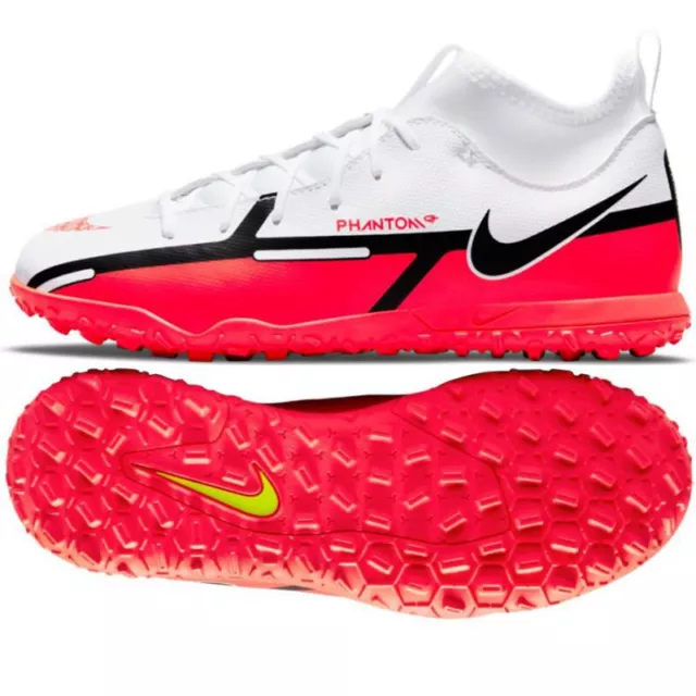 Nike Kinder Fussball schuhe Unisex Phantom GT 2 Club DF Sport Laufen Spiel 38,5