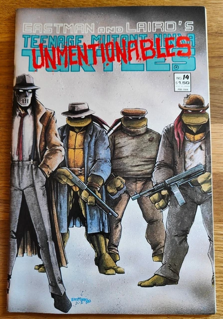 Autocollant Vinyle Grand Format Teenage Mutant Ninja Turtles - Comics Mirage/Eastman, Neuf