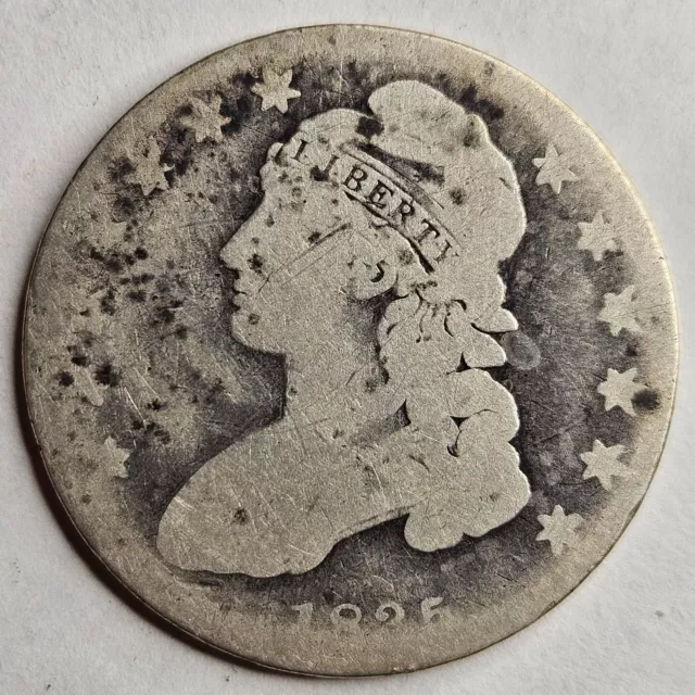 1835 Capped Bust Half Dollar 90% Silver 50 Cent Coin Philadelphia Mint