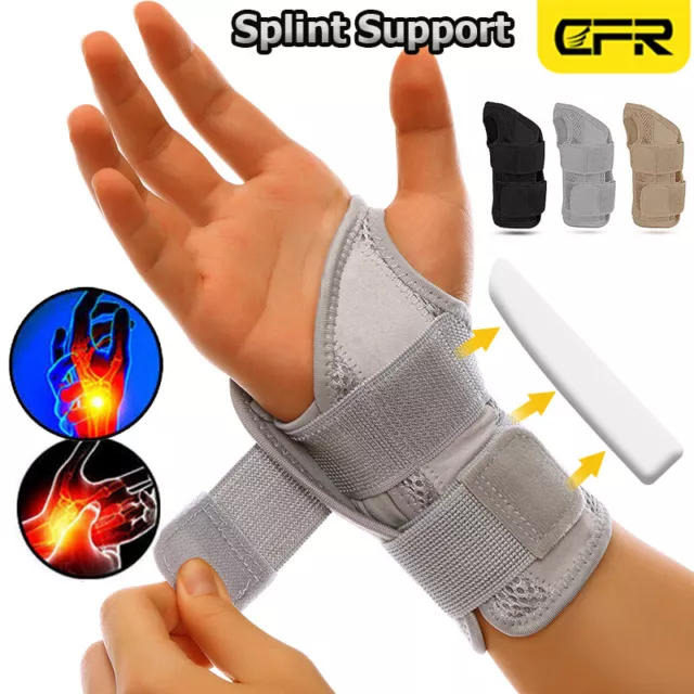 Wrist Support Carpal Tunnel Wrist Brace Night Sleep Wrist Splint Pain Men Women