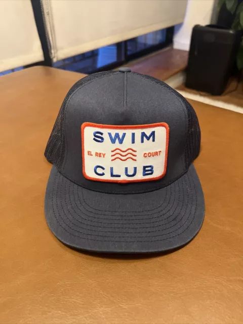 EL Rey Swim Club BBC Trucker ICE CREAM Hat CHROME Navy HEARTS James PERSE