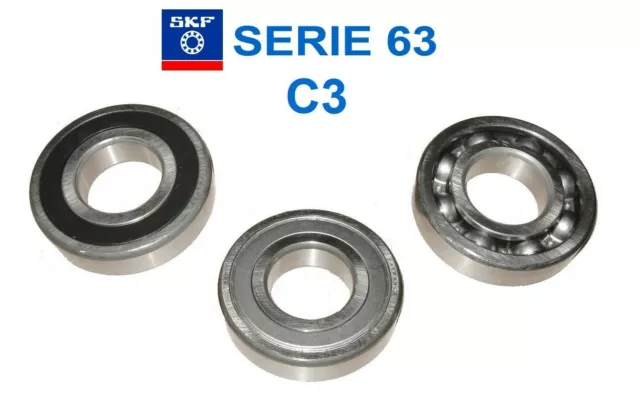 Cuscinetto SKF C3  6300 6301 6303 6304 6305 6306 6307.. 2rs 2z tutte le misure