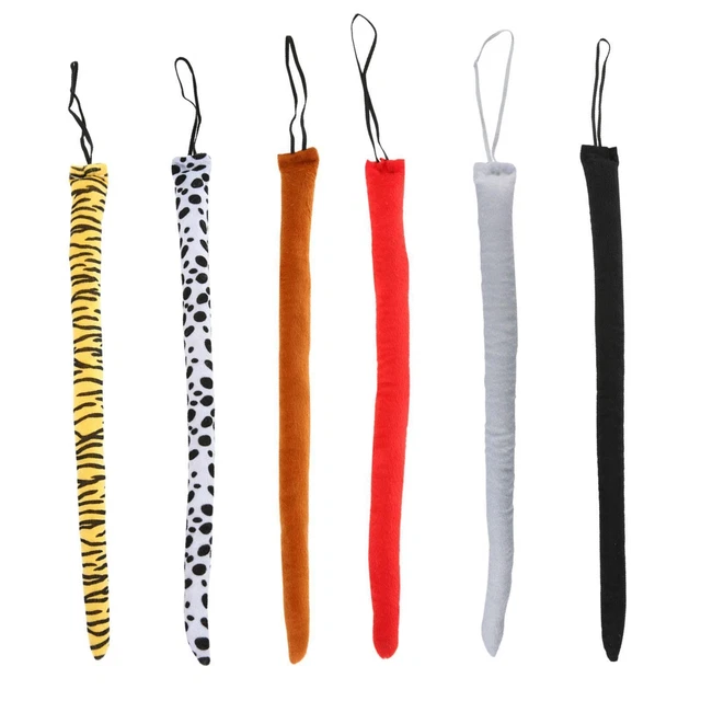 Animal Tail Adults Kids Comfortable Faux Long Tail for Party