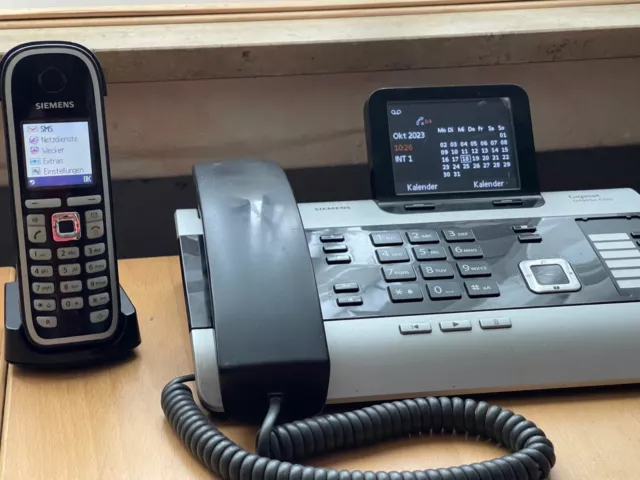 DX600A ISDN Tischtelefon + Giga Set C47H  SET für ISDN Anschluss VOLLFUNKTIONSF.