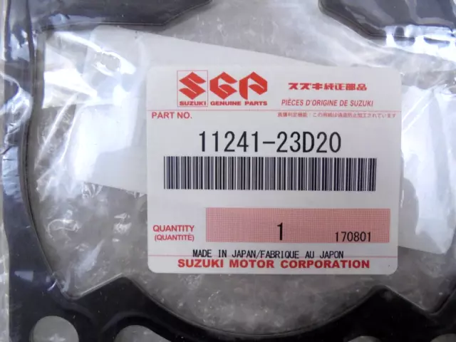 Suzuki RGV250 VJ22 Cylinder Base Gasket 1.4mm New OEM 11241-23D20 2