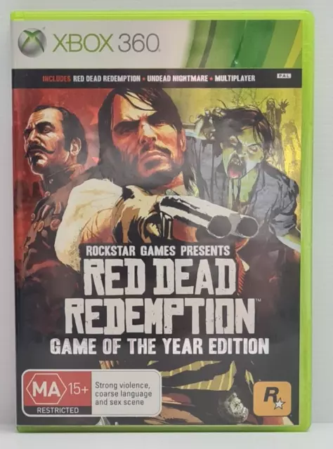 RED DEAD REDEMPTION Game Of The Year Edition - PlayStation 3 PS3 $29.90 -  PicClick AU