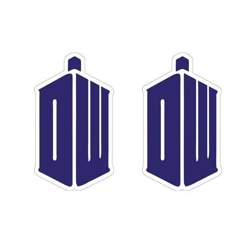 Doctor Who Tardis Stickers dr phonebooth dw