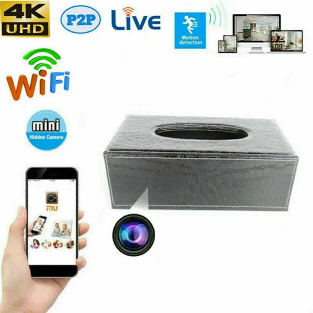 Hot-selling! 1080P HD WIFI P2P Home Security Nanny Secret Camera In Tissue Box 2