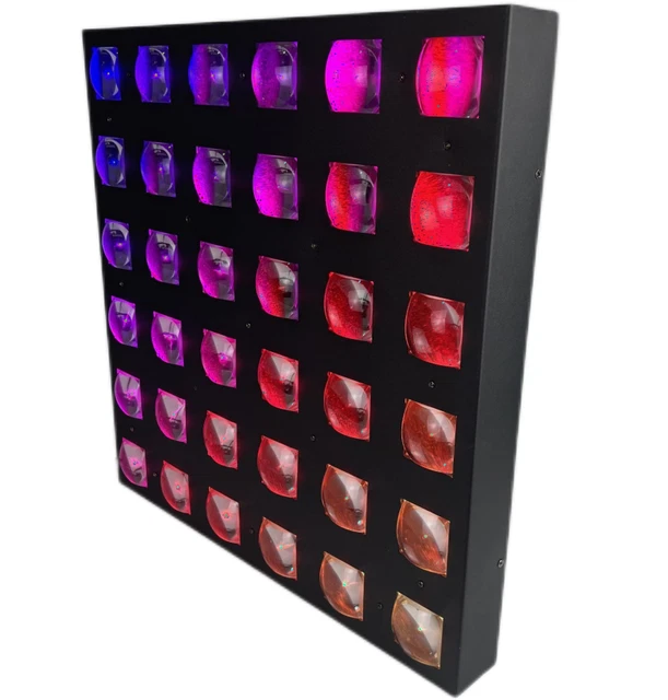 LED 36*12W Matrix beam Light RGBW 4in1 Pixel Control 6x6 LED Matrix panel light