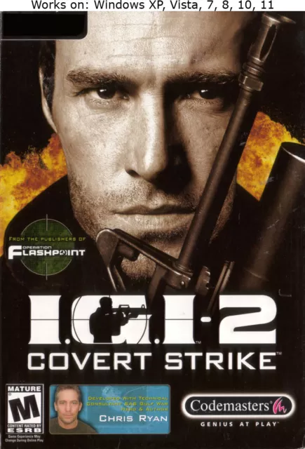 I.G.I. 2 Covert Strike PC Game Windows 7 8 10 11 IGI