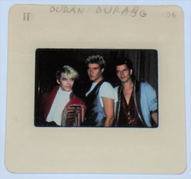 DURAN DURAN - Rare 35mm press agency photo slide