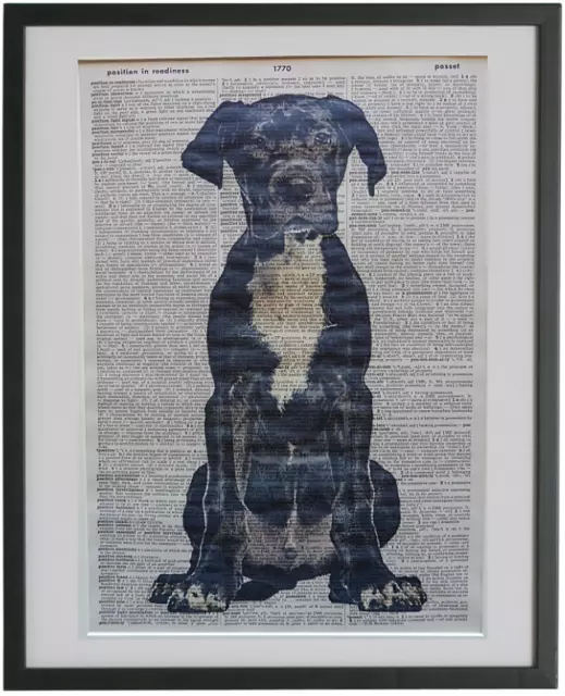 Great Dane Dog Print No.142, dictionary art, housewarming gifts, dane gifts