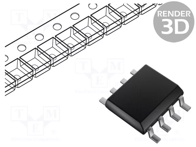 Eeprom Mémoire 400kHz 8kx8bit 2,5÷5,5V I2C en Série 24LC64-I / Pièce Eep