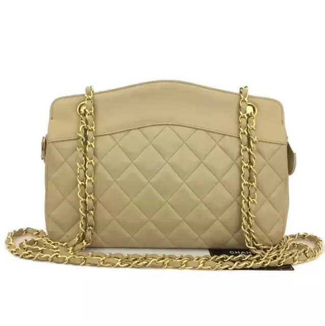 CHANEL SOFT LAMBSKIN Leather Olsen Hobo Bag $799.00 - PicClick