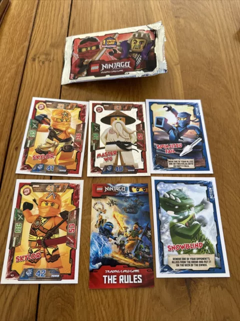 💥Lego Ninjago Series 1 Trading Card Game Cards