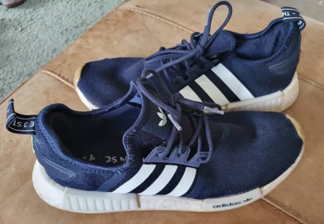 Nmd blue suede hotsell