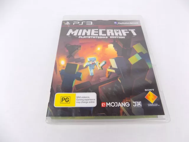 MINECRAFT: PLAYSTATION 3 edition (Ps3, 2014) Complete Mojang $19.18 -  PicClick AU