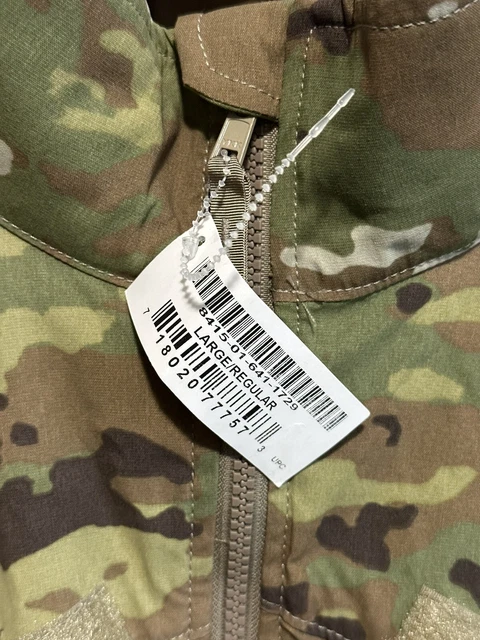 GEN III ECWCS  LEVEL 4 JACKET WIND COLD WEATHER OCP MULTICAM  Size Large Reg 3
