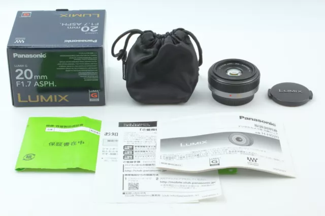 [MINT] Panasonic LUMIX G 20mm F/1.7 ASPH Lens H-H020 From JAPAN 2