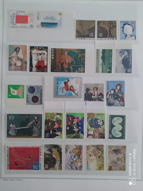 Asia Cina, Giappone e Corea lotto francobolli oltre n. 170 valori MNH**