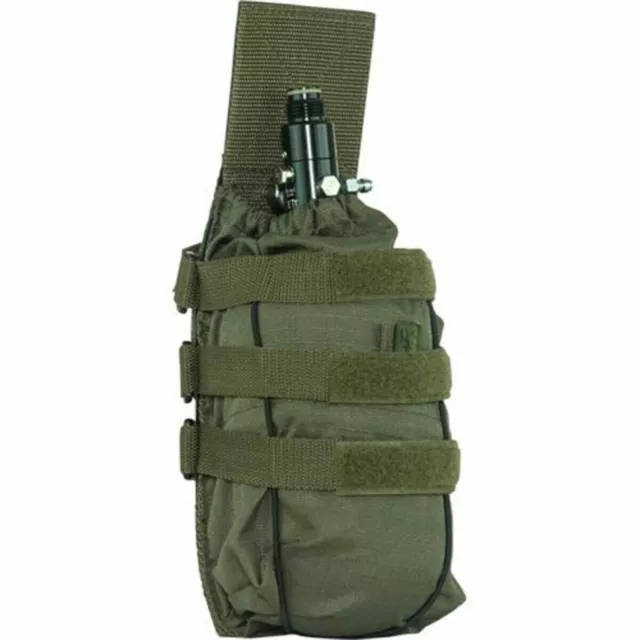 New Valken Paintball Tactical Universal MOLLE Tank Holder Vest Pouch - Olive