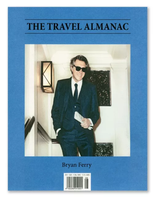 Travel Almanac Issue 8: Bryan Ferry . Autumn/Winter 2014. Vgc